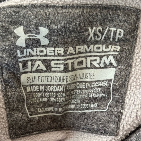 Under Armour storm semi fitted women hoodie XS extra small - Picture 7 of 7